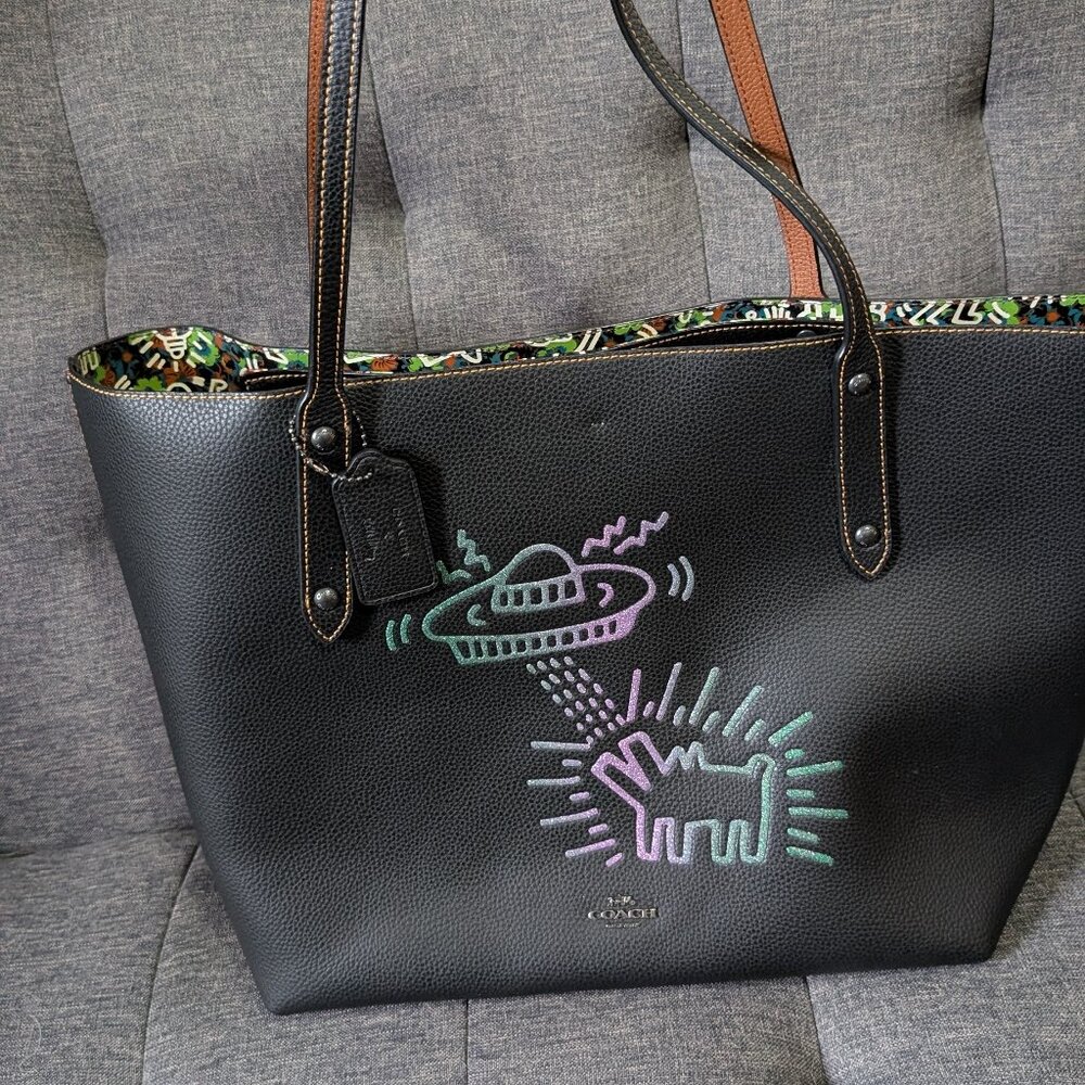 Coach X Keith Haring Market Tote